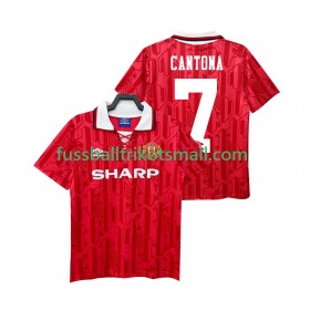 Fußballtrikots Manchester United CANTONA 7 1992 Retro 1994 Kurzarm Heimtrikotsatz kaufen